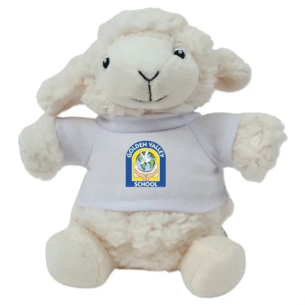 6" stuffed lamb with a t-shirt.... from ASI 98360 WOWLine