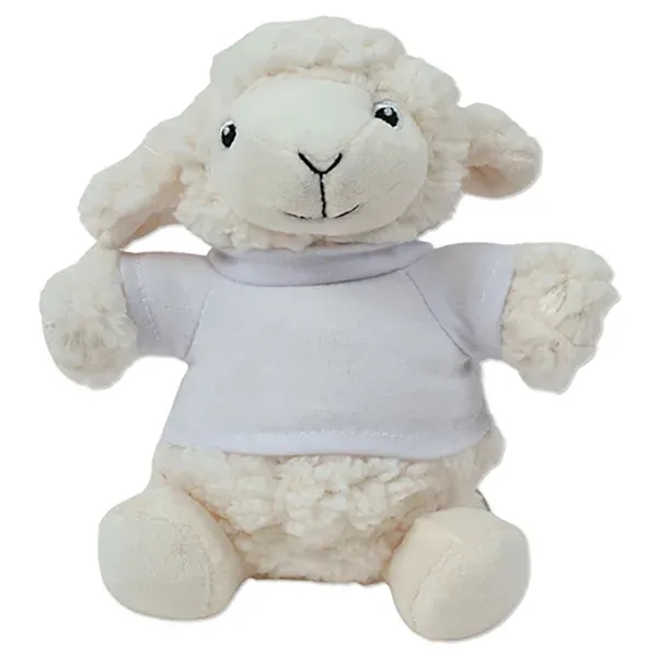 6" stuffed lamb with a t-shirt.... from ASI 98360 WOWLine