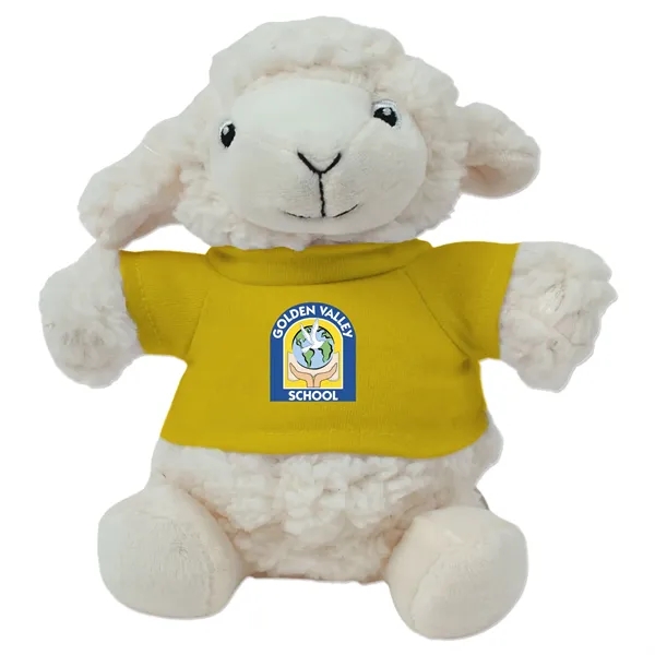 6" stuffed lamb with a t-shirt.... from ASI 98360 WOWLine