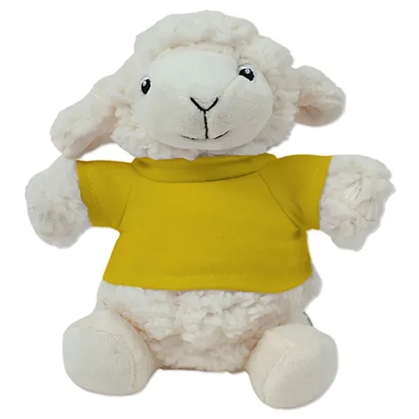6" stuffed lamb with a t-shirt.... from ASI 98360 WOWLine