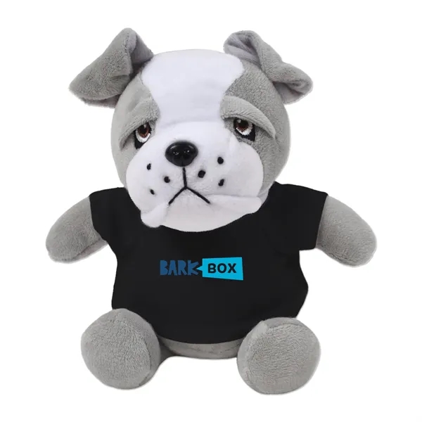 6" stuffed bulldog with a t-shirt.... from ASI 98360 WOWLine