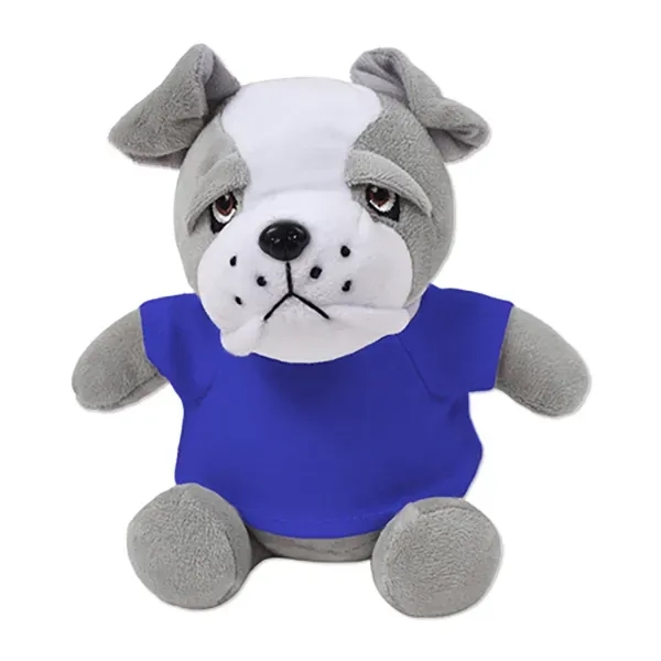 6" stuffed bulldog with a t-shirt.... from ASI 98360 WOWLine