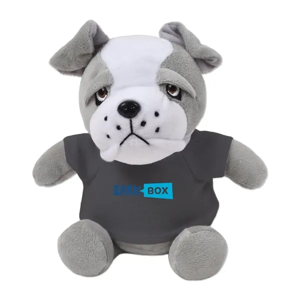 6" stuffed bulldog with a t-shirt.... from ASI 98360 WOWLine