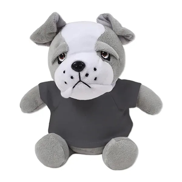6" stuffed bulldog with a t-shirt.... from ASI 98360 WOWLine