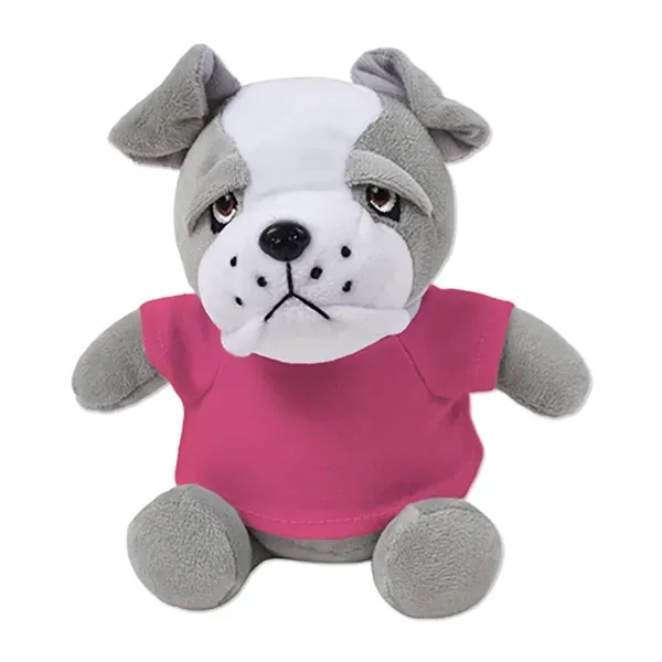 6" stuffed bulldog with a t-shirt.... from ASI 98360 WOWLine