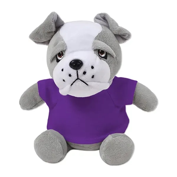 6" stuffed bulldog with a t-shirt.... from ASI 98360 WOWLine