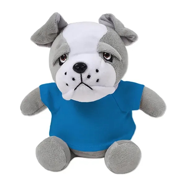 6" stuffed bulldog with a t-shirt.... from ASI 98360 WOWLine