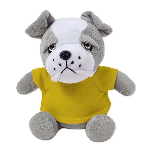 6" stuffed bulldog with a t-shirt.... from ASI 98360 WOWLine