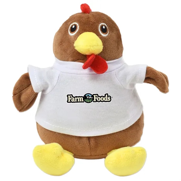 6" stuffed chicken with a t-shirt.... from ASI 98360 WOWLine