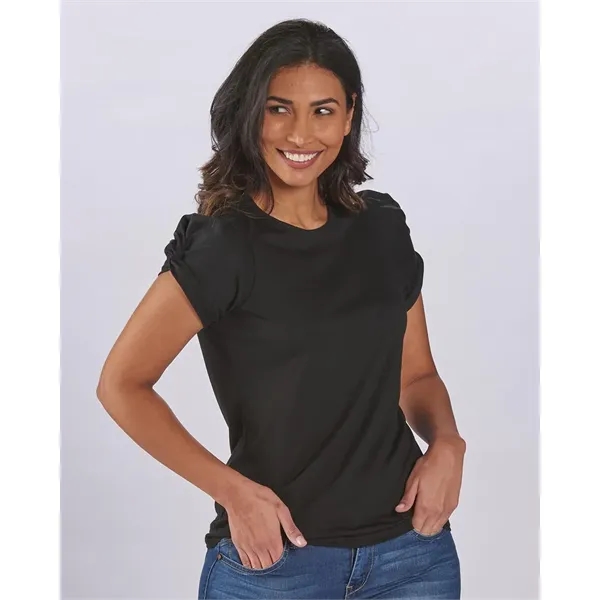 Boxercraft Women's Puff Sleeve T-Shirt... from ASI 84358 S&S Activewear