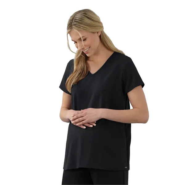 Jockey 2462 Women's Pleated Back Maternity Scrub Top - Co...... from ASI 86018 Scrub Authority / Uniform Stores