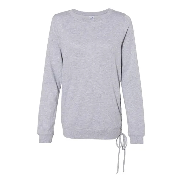 Enzyme Washed Women's Rally Lace-up Crewneck... from ASI 84358 S&S Activewear