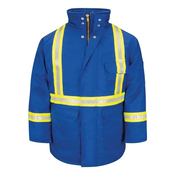 Bulwark Deluxe Parka With Reflective Trim - EXCEL FR® Com...... from ASI 84358 S&S Activewear