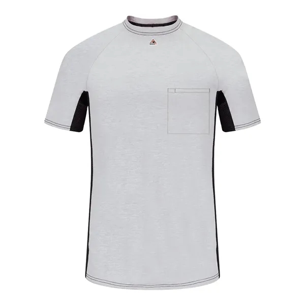 Short Sleeve FR Two-Tone Base Layer with Concealed Chest ...... from ASI 84358 S&S Activewear