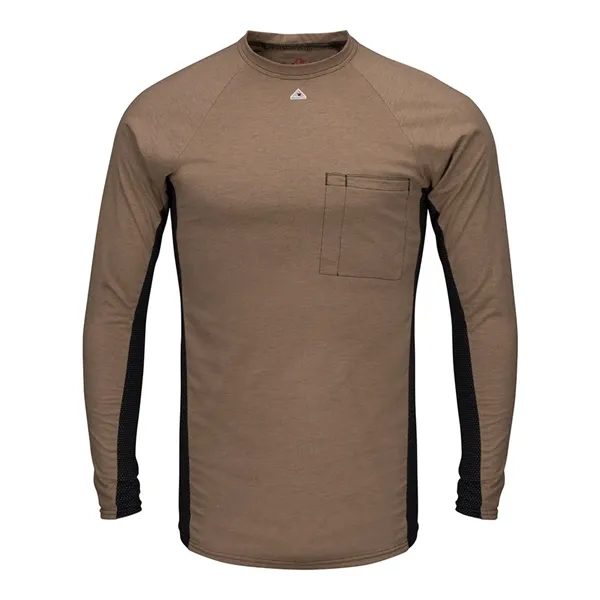 Long Sleeve FR Two-Tone Base Layer with Concealed Chest P...... from ASI 84358 S&S Activewear