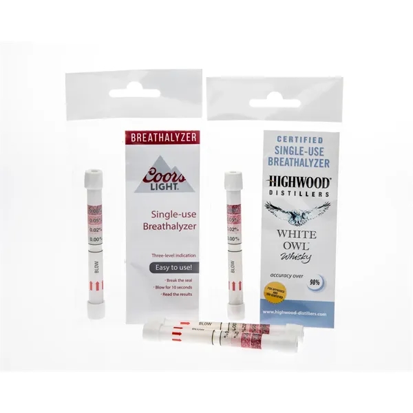 Single-use breathalyzer with an insert card.... from ASI 84514 Safety Made