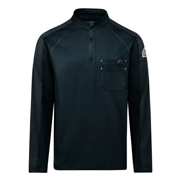 Bulwark Men's Flex Knit Quarter-Zip Pullover... from ASI 84358 S&S Activewear