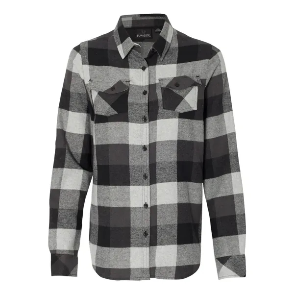Women's yarn-dyed flannel long sleeve shirt made of 100% cotton with... from ASI 84358 S&S Activewear