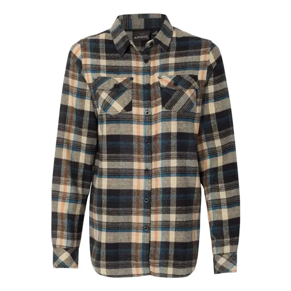 Women's yarn-dyed flannel long sleeve shirt made of 100% cotton with... from ASI 84358 S&S Activewear