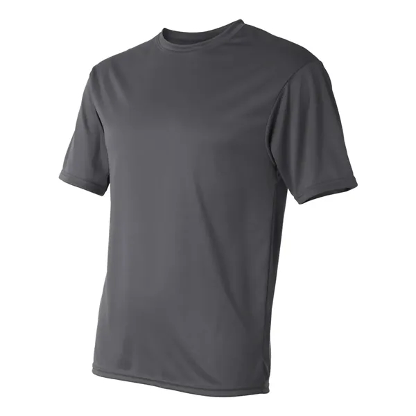 Performance t-shirt with self-fabric collar. Blank product.... from ASI 84358 S&S Activewear