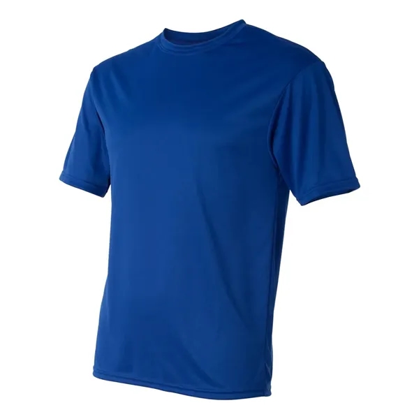 Performance t-shirt with self-fabric collar. Blank product.... from ASI 84358 S&S Activewear