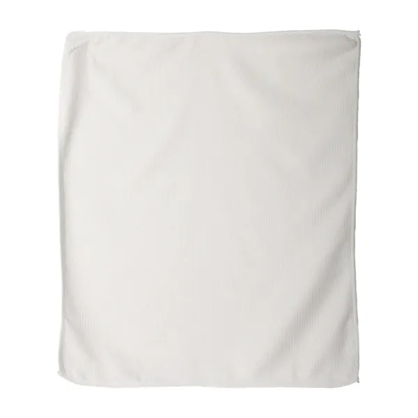 White microfiber rally towel, blank.... from ASI 84358 S&S Activewear