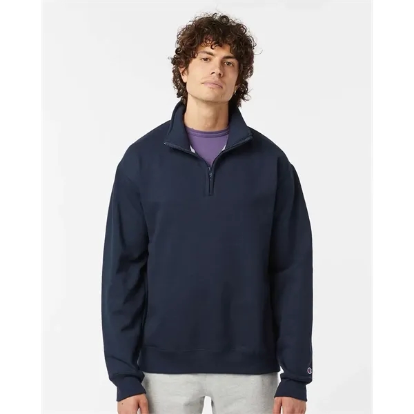 Champion Powerblend® Quarter-Zip Sweatshirt... from ASI 84358 S&S Activewear
