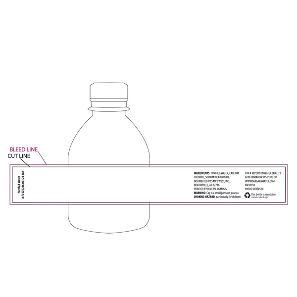 Bottled Water with Custom Label... from ASI 89971 Stuff A Mug