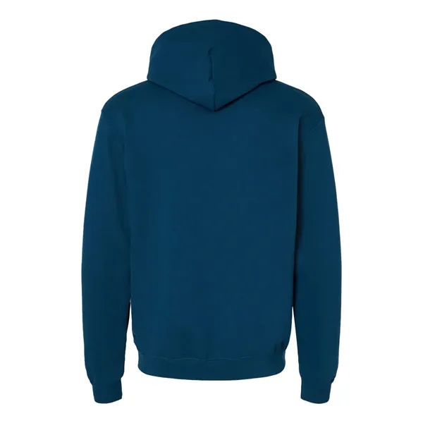 Moisture-wicking pullover hoodie with two-ply hood, dyed-to-match drawcord, and front pouch... from ASI 84358 S&S Activewear