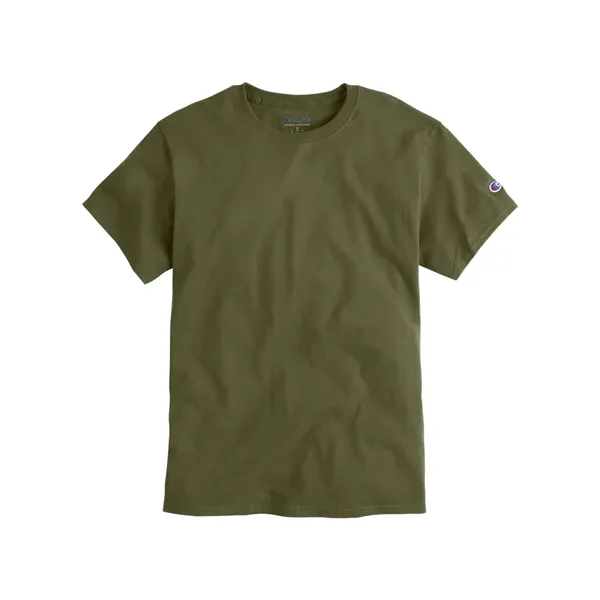 Cotton short sleeve T-shirt made with a tag-free neck label, shoulder-to-shoulder... from ASI 84358 S&S Activewear