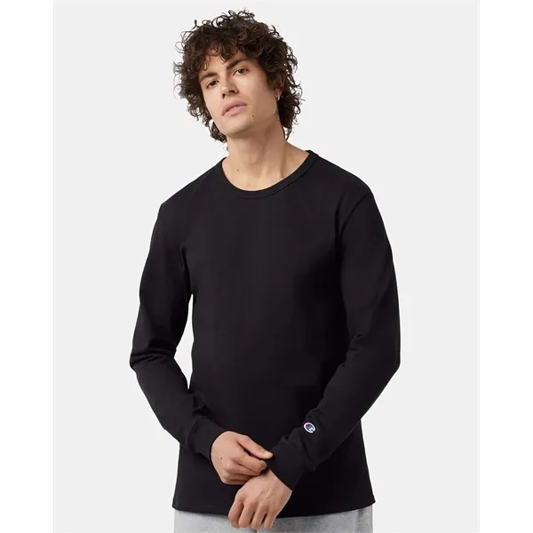 Champion Heritage Long Sleeve Crewneck T-Shirt... from ASI 84358 S&S Activewear