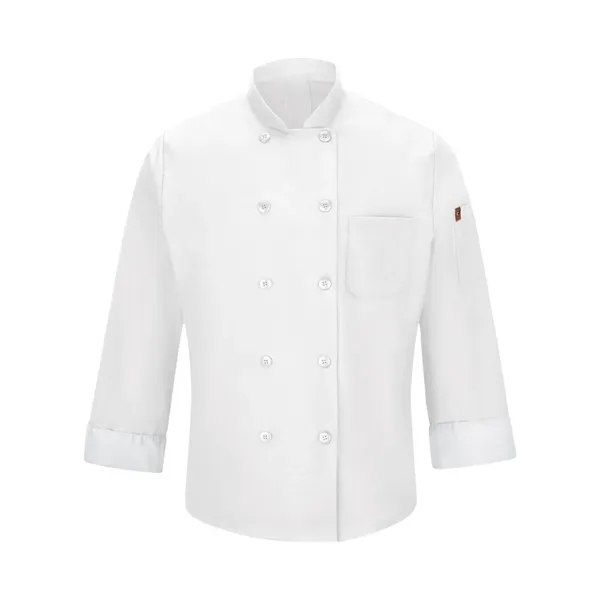 Chef Designs Mimix™ Chef Coat with OilBlok... from ASI 84358 S&S Activewear