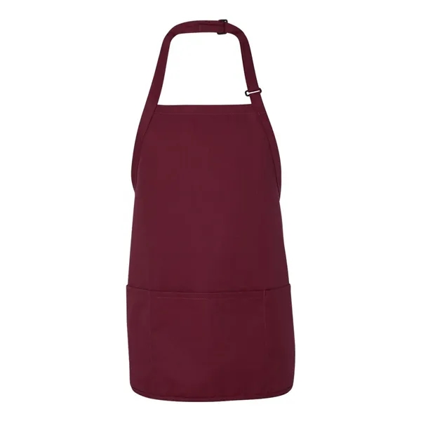 Short premium bib apron. Blank product.... from ASI 84358 S&S Activewear