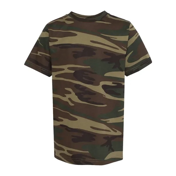 Code Five Youth Camouflage T-Shirt... from ASI 84358 S&S Activewear