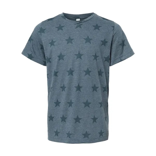 Code Five Youth Star Print Tee... from ASI 84358 S&S Activewear