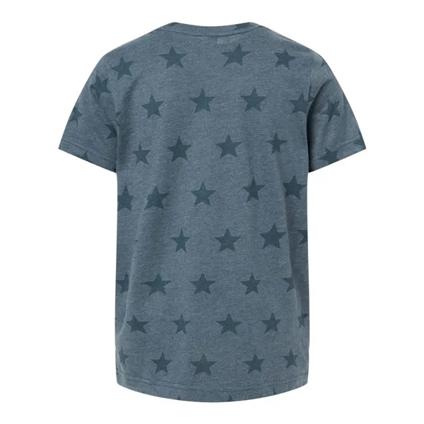 Code Five Youth Star Print Tee... from ASI 84358 S&S Activewear