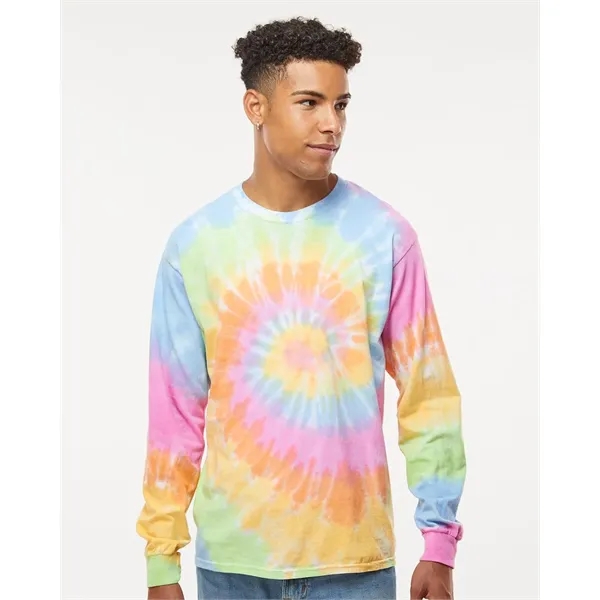 Colortone Tie-Dyed Long Sleeve T-Shirt... from ASI 84358 S&S Activewear