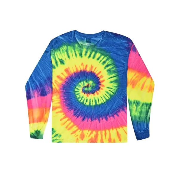 Colortone Youth Tie-Dyed Long Sleeve T-Shirt... from ASI 84358 S&S Activewear