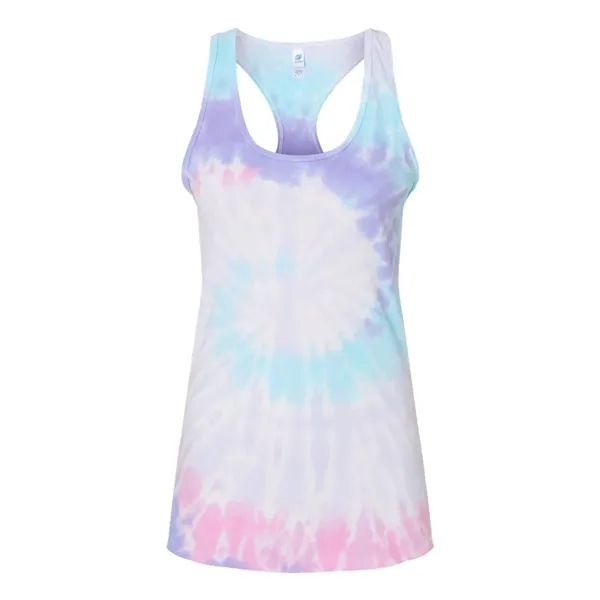 Colortone Tie-Dyed Racerback Tank Top... from ASI 84358 S&S Activewear