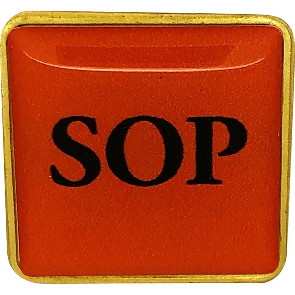 Lapel pins - four color process digitally printed... from ASI 61966 HPG / BCG Creations HPG Gold