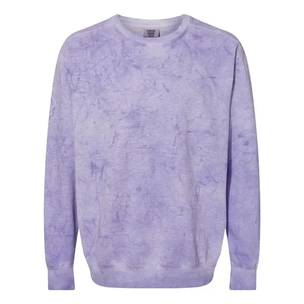 Comfort Colors Garment-Dyed Spray Crewneck Sweatshirt... from ASI 84358 S&S Activewear