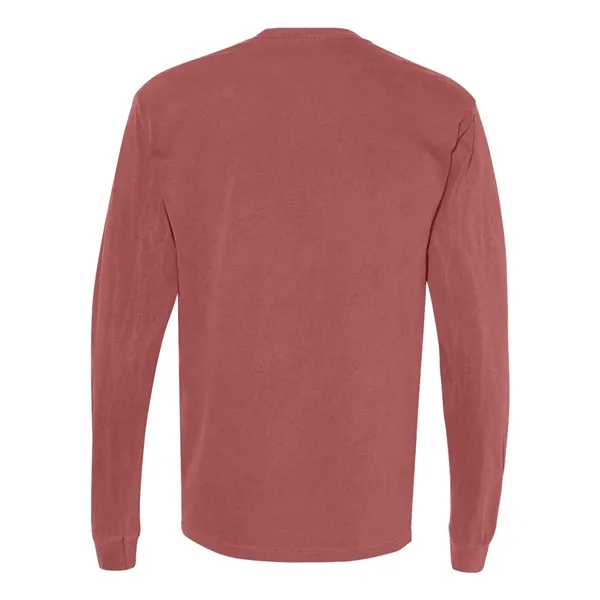 Comfort Colors Long Sleeve T-Shirt With Pocket, blank.... from ASI 84358 S&S Activewear