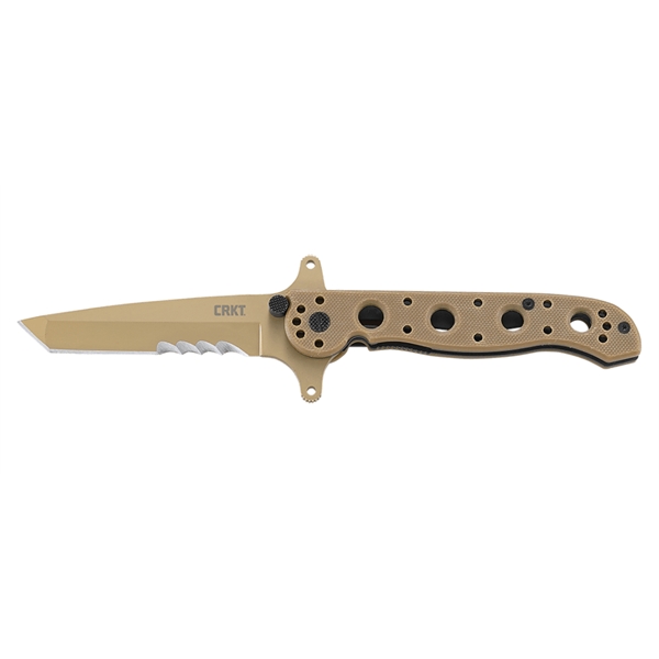 Special Forces Tanto Large Folding Knife With Triple Point™ Serrations... from ASI 45993 Columbia River Knife & Tool / CRKT