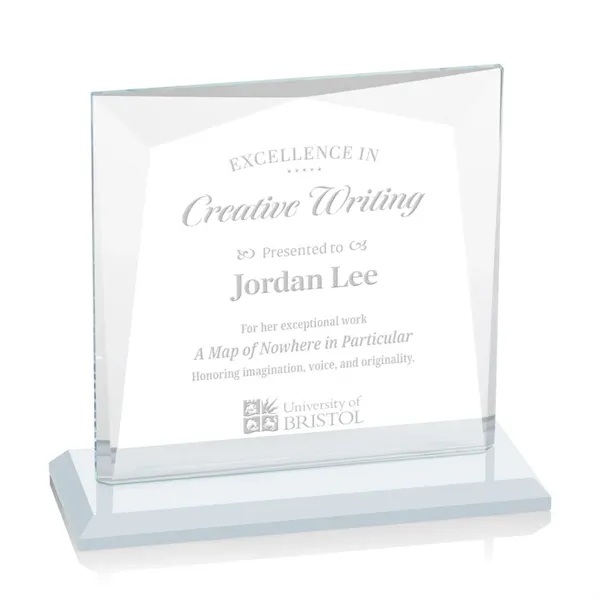 The Starfire Crystal Tanner Award features a stunning Starfire upright framed... from ASI 84592 St Regis Group / St Regis