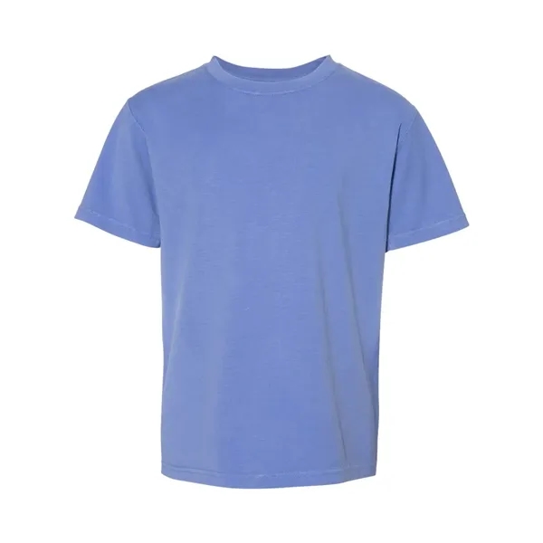 ComfortWash by Hanes Garment Dyed Youth Short Sleeve T-Shirt... from ASI 84358 S&S Activewear