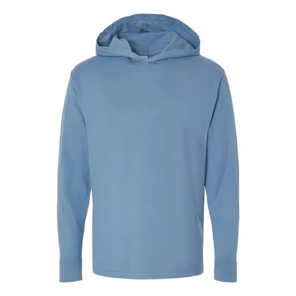 ComfortWash by Hanes Garment-Dyed Jersey Hooded Long Slee...... from ASI 84358 S&S Activewear