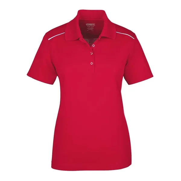 CORE365 Women's Radiant Performance Pique Polo with Refle...... from ASI 84358 S&S Activewear