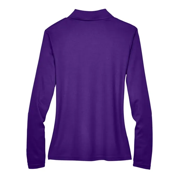 CORE365 Women's Pinnacle Performance Long-Sleeve Pique Polo... from ASI 84358 S&S Activewear