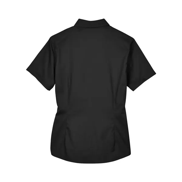 CORE365 Women's Optimum Short Sleeve Twill Shirt... from ASI 84358 S&S Activewear