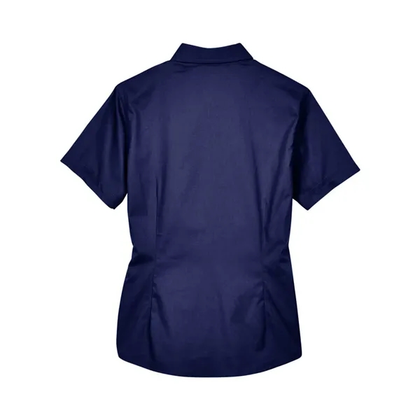 CORE365 Women's Optimum Short Sleeve Twill Shirt... from ASI 84358 S&S Activewear